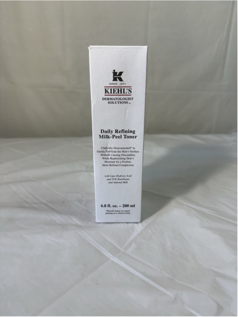 Kiehl's Daily Refining Milk-Peel Gentle Exfoliating Toner 6.8oz (200ml) New